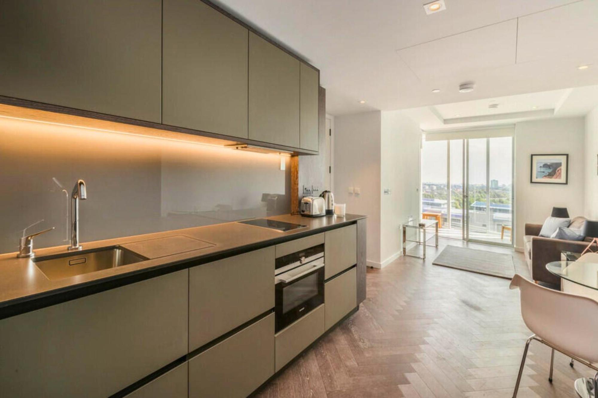 Battersea Power Station - Winter Garden Balcony & 1Gb Wifi - Luxurylondonstays Экстерьер фото