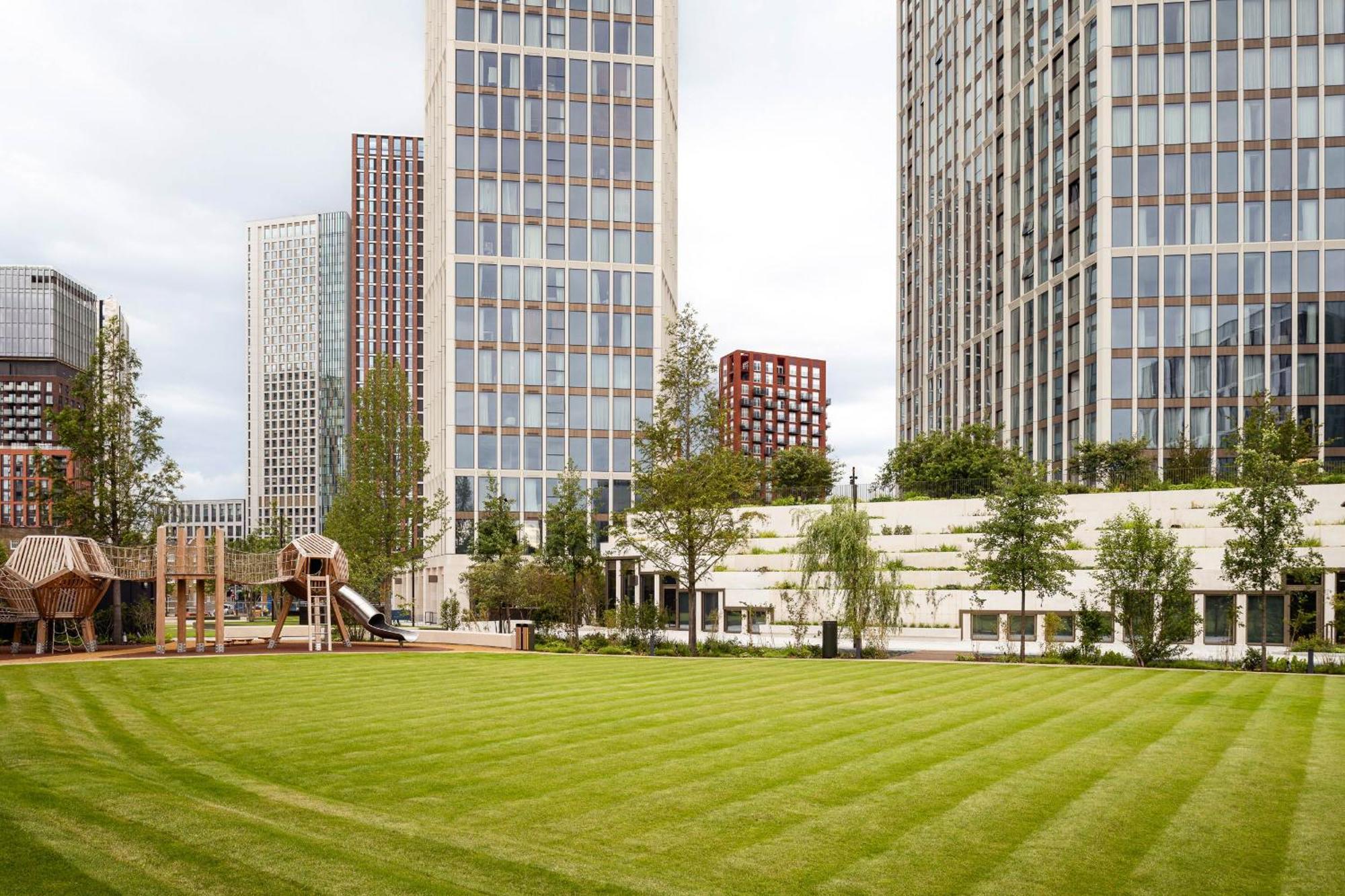 Battersea Power Station - Winter Garden Balcony & 1Gb Wifi - Luxurylondonstays Экстерьер фото
