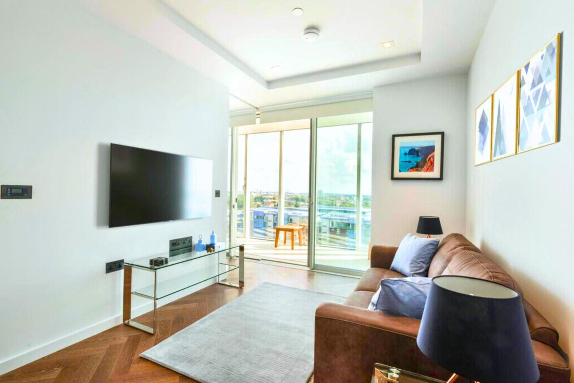 Battersea Power Station - Winter Garden Balcony & 1Gb Wifi - Luxurylondonstays Экстерьер фото