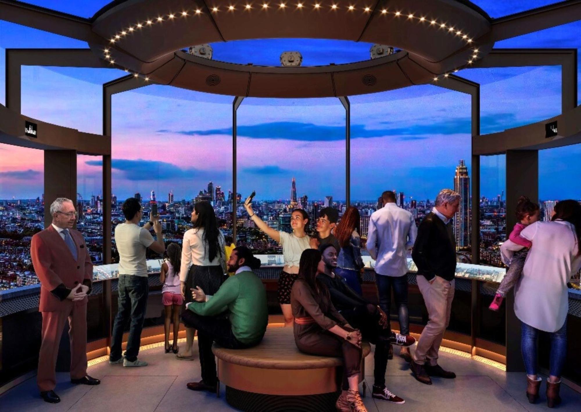 Battersea Power Station - Winter Garden Balcony & 1Gb Wifi - Luxurylondonstays Экстерьер фото